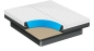 Preview: Bedline TENCEL Universal Wasserbett Spannuflage mit Top Mittig Teilbar